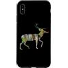 Collage Art by Tomahawk Arts Custodia per iPhone XS Max Unico collage personalizzato arte renna corrispondenza vacanza in famiglia