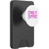 dolceSenso URBAN COME TI SOFFRO testo rosa fucsia PopSockets PopWallet per MagSafe