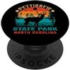 KAEDAM Gifts: State Parks Pettigrew State Park North Carolina Retro Tramonto Souvenir PopSockets PopGrip Adesivo