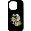 Vintage Retro Knitting Cute Lover Women Custodia per iPhone 15 Pro T-Rex Dinosauro Tyrannosaurus Rex Dino Granny Square Crochet