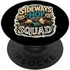 Jimbeels Sideways Hop Squad umorismo furetto zoomies PopSockets PopGrip Adesivo
