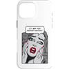 Grandio Design Funny Pop Art Gifts Custodia per iPhone 16 Pro Max It's Way Too Peopley Fuori Umoristico Vintage Pop Art Girl