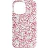 Marvel Custodia per iPhone 14 Pro Max Marvel Studios Spider-Man: BND Movie 2026 Red Web Pattern