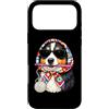 Vintage Retro Knitting Cute Lover Women Custodia per iPhone 17 Pro Max Filato quadrato per uncinetto Australian Shepherd Dog Aussie Granny