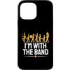 Marching Band Music Gifts Co Custodia per iPhone 13 Pro Max I'm with a Band Marching Band Musica Scuola Spirito Divertente