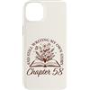 Bookish Bookworms & Novel Writers Age Wo Custodia per iPhone 14 Plus Capitolo 58 - Lettori di libri Flower Lovers 58 ° compleanno ragazze