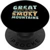 Great Smoky Mountain National Park Tenne Grandi Montagne Fumose Escursionismo Tennessee North Carolina USA PopSockets PopGrip Adesivo