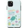 Mini Me Sayings Custodia per iPhone 11 Pro Max Little Ocean Protector - Tartaruga marina per bambini