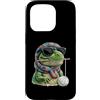 Vintage Retro Knitting Cute Lover Women Custodia per iPhone 15 Pro T-Rex Dinosauro Tyrannosaurus Rex Dino Granny Square Crochet