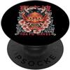 TOKYO WAVES Oni Mask Designs Maschera giapponese del diavolo Yokai del diavolo Hannya Giappone Oni PopSockets PopGrip Adesivo