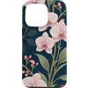 Floral Aesthetic Flower Botanical Gifts Custodia per iPhone 13 Pro Motivo botanico con foglie verdi
