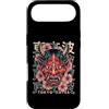 Japanese Oni Mask Aesthetic By TOKYO WAV Custodia per iPhone Air Hannya Oni Mask Devil Yokai - Maschera giapponese con tatuaggio demone