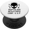 Disclosure / Alien Disclosure / UFO / UA Programma spaziale segreto/Lotta per la galassia! Design Insignia PopSockets PopGrip Adesivo