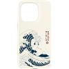 Negozio di Estetica Vintage Retrò Anime Custodia per iPhone 15 Pro Surf Giapponese Sulle Onde Cat Fuji Sea Neko Surf