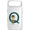 Timowo Studio Custodia per iPhone Air Giraffa Diploma Lettera Q Alfabeto Animale