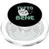 Divertenti Mani Parlanti Italiane Radici Tutto Bene - Gesto della mano italiano Citazione divertente PopSockets PopGrip per MagSafe