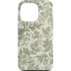 Floral Aesthetic Flower Botanical Gifts Custodia per iPhone 13 Pro Natura Floreale Foglie Verdi