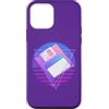 Retro PC Computer 80s Vaporwave Memorabi Custodia per iPhone 12 mini Vaporwave 80s Memorabilia Retro 3.5 Floppy Disc