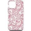 Marvel Custodia per iPhone 12 mini Marvel Studios Spider-Man: Brand New Day Red Web Pattern