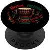 Freedom Rhythm Apparel Juneteenth Rhythm of Freedom Djembe Drum Music PopSockets PopGrip Adesivo