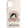 Coffee And Chapters Custodia per iPhone 16 Plus Ben letto Donna Amante Libro Lettura Donna Bibliofilo