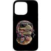 Vintage Retro Knitting Cute Lover Women Custodia per iPhone 15 Pro Max T-Rex Dinosauro Tyrannosaurus Rex Dino Granny Square Crochet