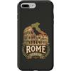 Roma Italia Ancient Colosseum Roman Trav Custodia per iPhone 7 Plus/8 Plus Vintage Roma Italia Colosseo Antico Romano Punto di riferimento 2