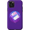 Retro PC Computer 80s Vaporwave Memorabi Custodia per iPhone 11 Pro Vaporwave 80s Memorabilia Retro 3.5 Floppy Disc
