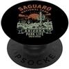 Arizona National Park Vintage Gifts Co Parco nazionale del Saguaro Arizona Design vintage PopSockets PopGrip Adesivo