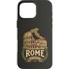 Roma Italia Ancient Colosseum Roman Trav Custodia per iPhone 16 Pro Max Vintage Roma Italia Colosseo Antico Romano Punto di riferimento 2