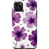 Floral Aesthetic Flower Botanical Gifts Custodia per iPhone 11 Pro Max Lavanda Viola Floreale Fiori Modello Viola Lilla