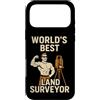 Land Surveying Equipment Custodia per iPhone 17 Pro Max Miglior geometra al mondo