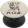 Pug Dog Lover Gifts Rilassarsi con la mia poltrona estiva Puggie Pug PopSockets PopGrip Adesivo