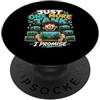 Freshwater Fish Keeper Aquascaping Desig Just One More Tank I Promise Acquario PopSockets PopGrip Adesivo