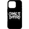 dolceSenso URBAN Custodia per iPhone 16 Pro COME TI SOFFRO testo bianco