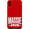 Massie 2028 Election Vote Apparel Custodia per iPhone XS Max Massie 2028 Election Thomas Massie For President