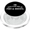 Canada Scrunchions Salt Fish Cod Pesce Brewis Pane Tradizionale Terranova Labrador Pasto PopSockets PopGrip per MagSafe