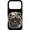 Jimbeels Custodia per iPhone 17 Pro Chapters Cover My Tracks lettura mistero umorismo