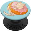 PopSockets - Impugnatura per telefono a forma di gatto, motivo: Donut Kitty PopSockets PopGrip Adesivo