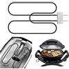 Mocoli Elemento Riscaldante per Weber Q240 Q2400 Griglia Elettrica 66816 Elemento Riscaldante di Ricambio per Weber Griglia Esterna Q240 Q2400 Adatto per Elementi Riscaldanti da 230 V E 2200 W