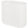 InterDesign iDesign The Cade Collection - Cestino ovale in plastica riciclata, 27 x 14 x 24,8 cm, colore: cocco