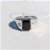 Artik Jewels Anello In Argento Sterling 925 Con Gemma Di Granato Naturale Per Uomo AJ788