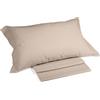 Caleffi - Completo Letto 100% Cotone Composto da Lenzuola Una Piazza e Mezza 190x285 + 1 Lenzuolo con Angoli Coprimaterasso Una Piazza e Mezza 130x200 per Materasso Alto 28 cm + 1 Federa Cuscino 50x80
