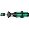 Wera, 7441 Kraftform Giraviti dinamometrici regolabili con porta-inserti Rapidaptor, 1/4 pollice, 1,2-3,0 Nm