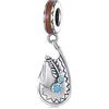 YOUPO Ciondoli for Cappello da Cowboy Occidentale Vintage in Argento Sterling 925 for Bracciale Pandora for Regali di Natale di Compleanno da Donna SCC2565 Originale