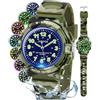 Juboos Orologio Analogico Per Bambini Con 7 Luci Notturne A Colori, Impermeabile, Cinturino Morbido, Orologio A Quarzo Per Ragazzi E Ragazze Di 5-18 Anni