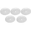 Tbest French Press Coffee Maker Filter 3 Tazzine, 5 Pz 80 Maglia Sostituzione dello Schermo Filtrante in Acciaio Inossidabile per Macchina per caffè 350ml French Press