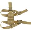 Kaeltsyn Borsa da coscia multiuso in nylon 1000D impermeabile con cinghia regolabile per trekking, escursionismo e viaggi, confezione da coscia all'aperto
