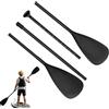 Hjatirace Pagaia per Paddle Board - Paddleboard Leggero Portatile Regolabile - Remo Flessibile per Kayak, Barca e Canoa - per Pesca pagaiata Boarding Lago remata Adulti Bambini Giovani Kayaking