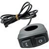 Kaeltsyn Pulsante Manubrio Scooter Durabilità Controllo Alta Bassa Velocità Biciclette Elettriche Accessori Luce Bici e Clacson Interruttori Universali Biciclette Manubrio Interruttori